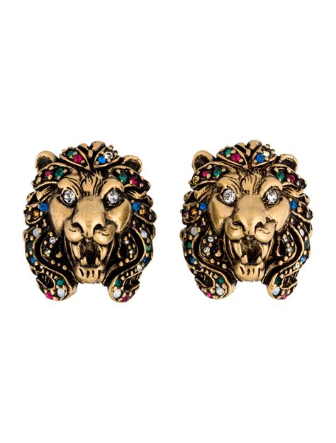 gucci lion earrings|gucci earrings aliexpress.